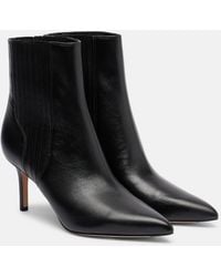 Veronica Beard - Lisa 70 Leather Ankle Boots - Lyst