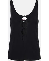 Eres - Curl Cutout Jersey Top - Lyst