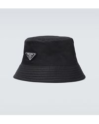 Prada - Canvas Bucket Hat - Lyst