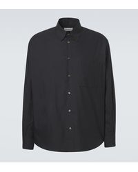 Lemaire - Cotton And Silk Shirt - Lyst