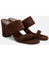 Paris Texas - Ava Suede Mules - Lyst