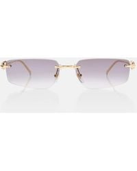 Cartier - Clash De Cartier Rectangular Sunglasses - Lyst