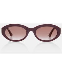 Cartier - Signature C Oval Sunglasses - Lyst