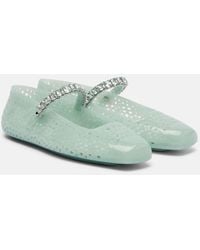 Jimmy Choo - Jelly Ballet Flats - Lyst