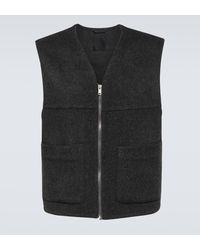 Givenchy - Cashmere And Wool Zipped Vest - Lyst