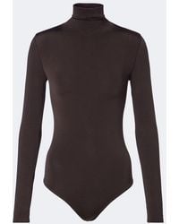 Wolford - Colorado Turtleneck Jersey Bodysuit - Lyst