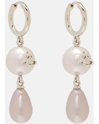 Vivienne Westwood - Orecchini Martha Orb Con Perle Bijoux - Lyst