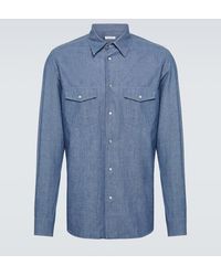 Loro Piana - Camisa Thomas De Denim - Lyst