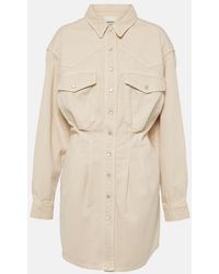 Isabel Marant - Liliko Twill Shirt Dress - Lyst