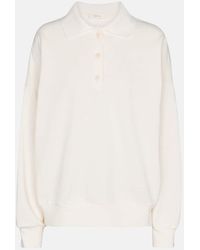 The Row - Corzas Cotton Polo Sweater - Lyst