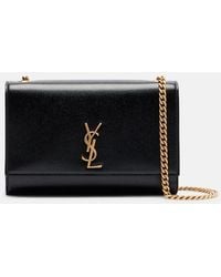 Saint Laurent - New Kate Small Leather Shoulder Bag - Lyst