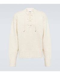 Jil Sander - Wool And Silk Sweater - Lyst