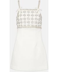 Rebecca Vallance - Lia Embellished Minidress - Lyst