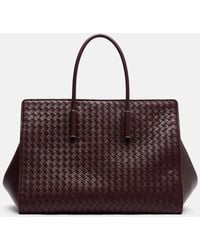 Bottega Veneta - Tote Bag Barbara Medium Aus Leder - Lyst