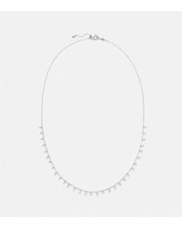 PERSÉE - Danae 18Kt Necklace With Diamonds - Lyst