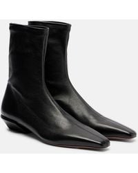 Paris Texas - Bettina Leather Ankle Boots - Lyst
