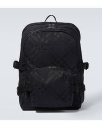 Burberry - Jacquard Checked Backpack - Lyst