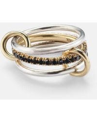 Spinelli Kilcollin - Tigris 18Kt And Sterling Ring With Diamonds - Lyst