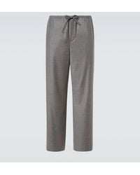 The Row - Xon Virgin Wool Straight Pants - Lyst