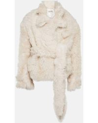 The Mannei - Oversize-Jacke Rioni aus Shearling - Lyst