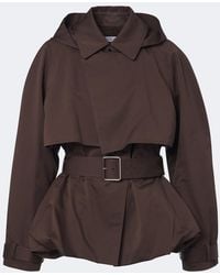 Loewe - Cotton And Silk Gabardine Jacket - Lyst