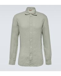Barena - Surian Telino Linen Shirt - Lyst