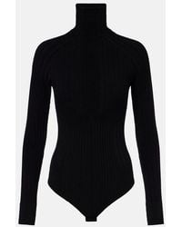 Perfect Moment - Body De Cuello Alto De Jersey En Mezcla De Lana - Lyst