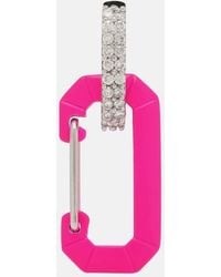 Eera - Small Chiara 18Kt And Diamond Single Earring - Lyst