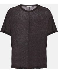 The Row - Top Lila De Jersey De Cachemir - Lyst