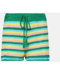 Anna Kosturova - Shorts Aus Haekelstrick - Lyst