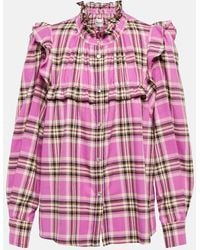 Isabel Marant - Hemd Idety Aus Baumwolle - Lyst