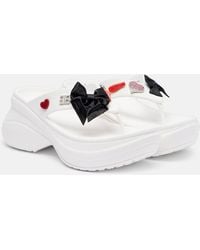 Balenciaga - X Crocs Thong Sandals - Lyst