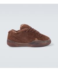 ERL - Baskets Vamp Skate En Daim - Lyst