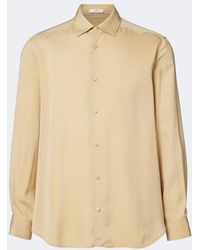The Row - Victor Silk Shirt - Lyst