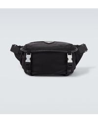 Prada - Guerteltasche Aus Re-Nylon Mit Saffiano-Leder - Lyst
