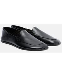 Calvin Klein - Vela Leather Loafers - Lyst