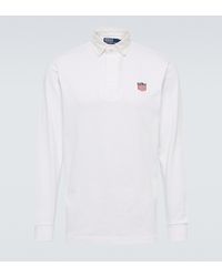 Polo Ralph Lauren Rugbyshirt aus Baumwolle - Weiß