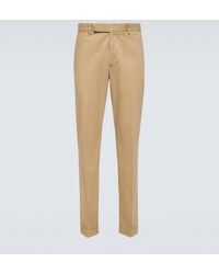 Polo Ralph Lauren - Pantalon droit en coton melange - Lyst