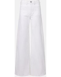 KHAITE - Delmonico High-Rise Wide-Leg Jeans - Lyst