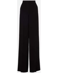 Max Mara - Pantaloni A Gamba Larga Abetone A Vita Alta - Lyst
