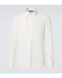 Thom Sweeney - Silk Shirt - Lyst