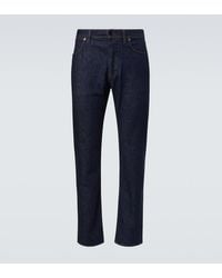 Stone Island - Mid-Rise Straight Jeans - Lyst