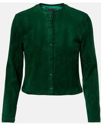 Stouls - Astrid Suede Cardigan - Lyst