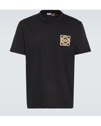 Loewe - Paula's Ibiza T-Shirt Anagram aus Baumwoll-Jersey - Lyst