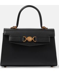Versace - Medusa '95 Small Leather Tote Bag - Lyst