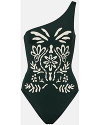Eres - Banador Asimetrico Gemme Estampado - Lyst