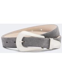 DEHANCHE - Colette Suede Belt - Lyst