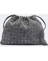Bottega Veneta - Dustbag Small Suede Pouch - Lyst
