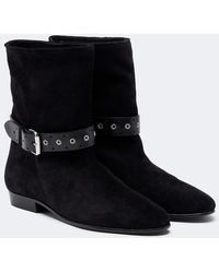 Isabel Marant - Reena Suede Ankle Boots - Lyst