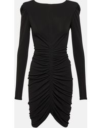 Givenchy - Ruched Crepe Minidress - Lyst